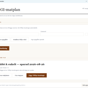 GI-Matplan